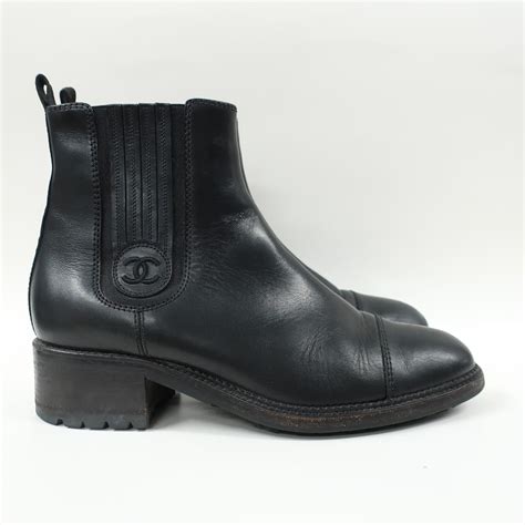 chanel chelsea boots womens|Chanel ankle boots.